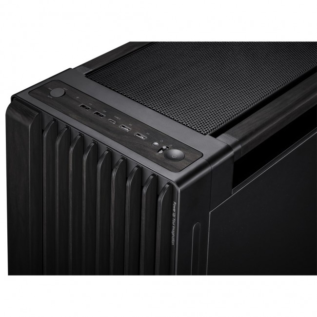 ASUS ProArt PA602 Wood Edition Metal Panel Midi Tower Black ASUS ProArt PA602 Wood Edition Metal Panel Midi Tower Black