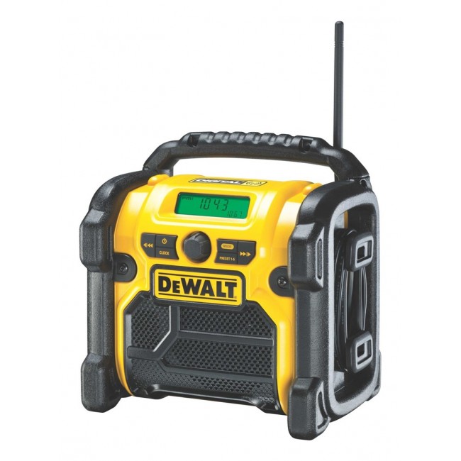 DeWALT DCR020-QW radio Portable Digital Black, Yellow DeWALT DCR020-QW radio Portable Digital Black, Yellow