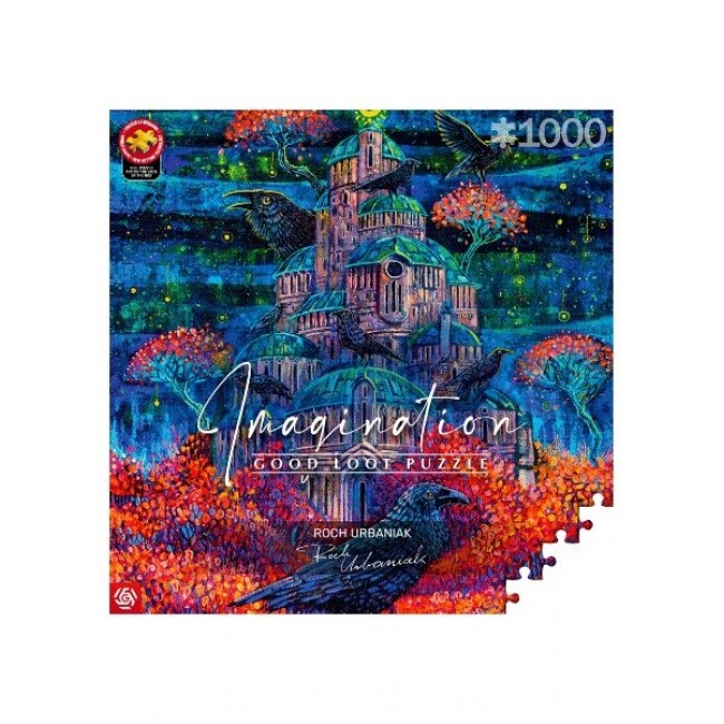 Puzzle Good Loot Imagination - Roch Urbaniak: Raven Queen's Fortress 1000 pc(s)
