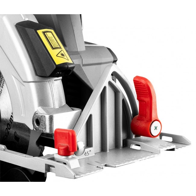 Graphite 58G023 portable circular saw 16.5 cm Grey, Red, Silver 4200 RPM Graphite 58G023 portable circular saw 16.5 cm Grey, Red, Silver 4200 RPM