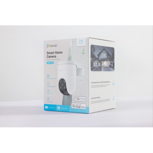 EZVIZ H8c PoE 2K Dome IP security camera Outdoor 2304 x 1296 pixels Ceiling/wall EZVIZ H8c PoE 2K Dome IP security camera Outdoor 2304 x 1296 pixels Ceiling/wall