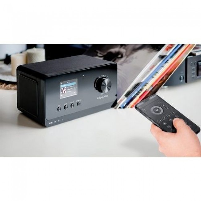 Kr ger&Matz KM0816.1 Internet Radio Black + FM