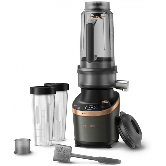 Philips Flip&Juice Blender HR3770/10 High-speed blender with juicer module