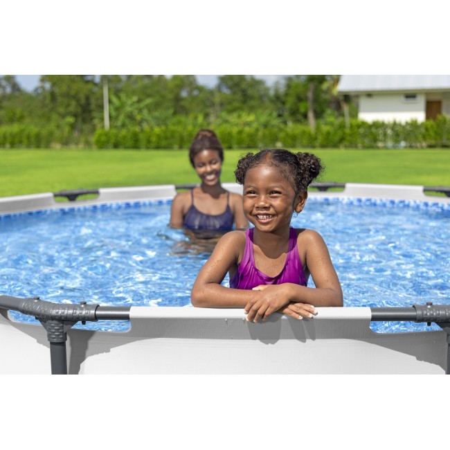 PROMO Basen stala owy Steel Pro MAX 366x76cm 56416 BESTWAY