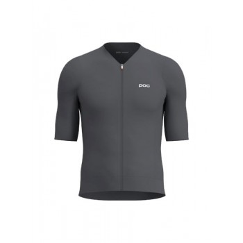 Koszulka rowerowa POC M's Raceday S/S Jersey szara - L