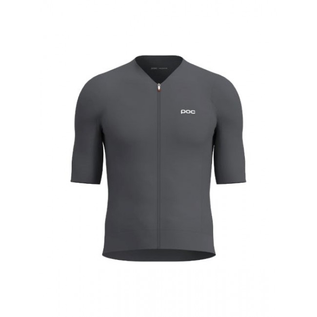 Koszulka rowerowa POC M's Raceday S/S Jersey szara - L Koszulka rowerowa POC M's Raceday S/S Jersey szara - L