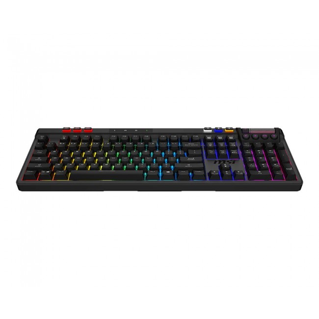 MSI STRIKE PRO WIRELESS keyboard Gaming USB + Bluetooth QWERTY US English Black