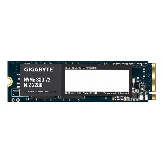 GIGABYTE G3NVMEV2256G internal solid state drive 256 GB M.2 PCI Express 3.0 NVMe 3D TLC NAND