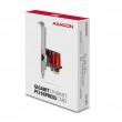 Axagon PCEE-GIX PCIe - Gigabit Ethernet adapter Intel i210AT, PXE, w. SP & LP