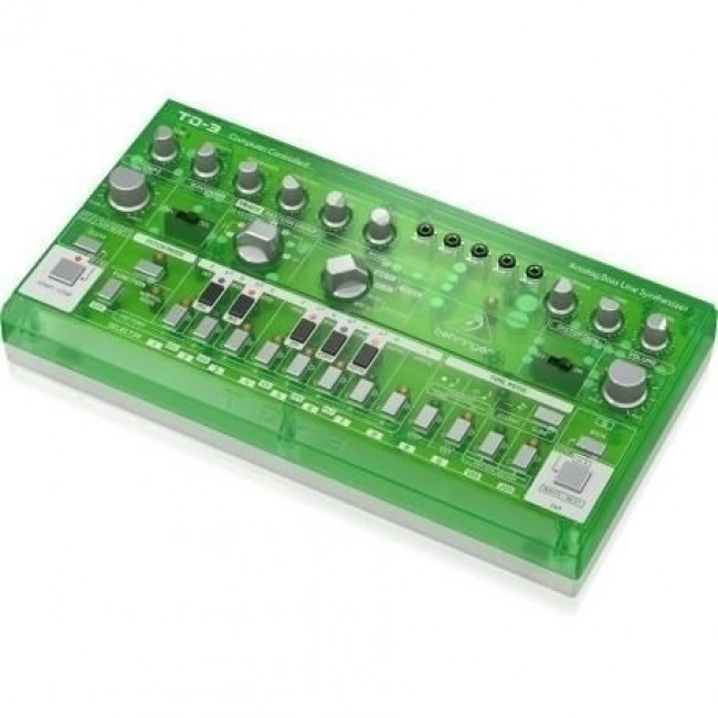 Behringer TD-3-LM Syntezator linii basowej zielony prze roczysty