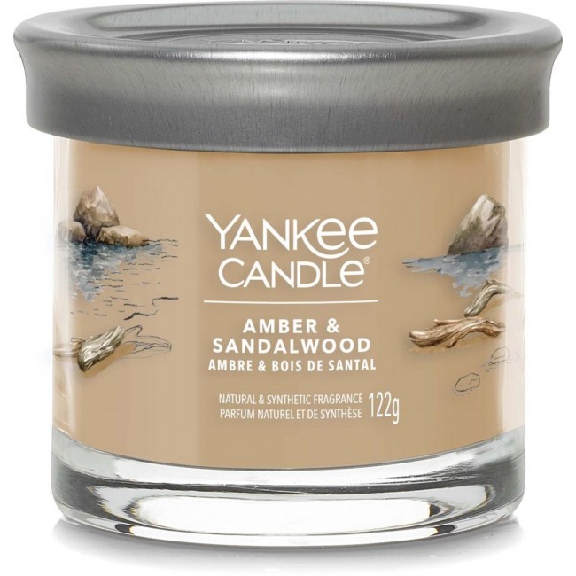 Scented Candle YANKEE CANDLE AMBER & SANDALWOOD 122 g
