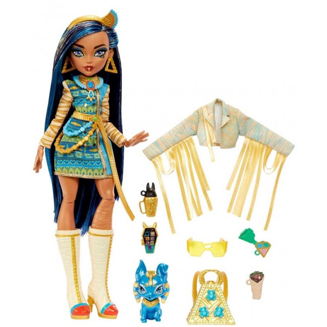 MONSTER HIGH CLEO DE NILE DOLL HHK54