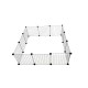C&C Modular dog kennel 145x75x37 cm C&C Modular dog kennel 145x75x37 cm