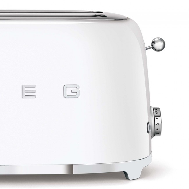 Smeg 50's Style Toaster TSF02WHEU White Smeg 50's Style Toaster TSF02WHEU White