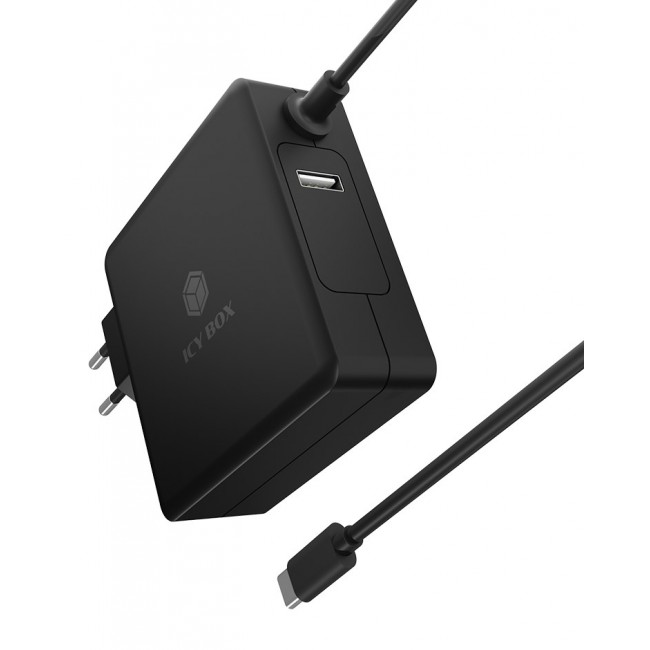 ICY BOX IB-PS101-PD Laptop, Smartphone, Tablet Black AC Indoor ICY BOX IB-PS101-PD Laptop, Smartphone, Tablet Black AC Indoor