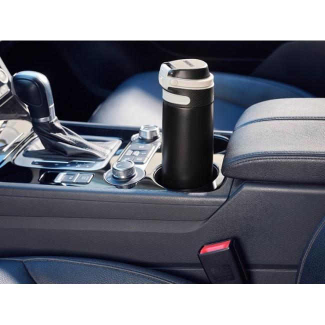 Leifheit 03271 travel mug 600 ml Black Stainless steel