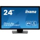 iiyama ProLite 23.8 PCAP 10pt touchscreen monitor featuring IPS panel technology, Edge-to-Edge glass design and anti Anti Glare coating iiyama ProLite 23.8 PCAP 10pt touchscreen monitor featuring IPS panel technology, Edge-to-Edge glass design and anti Anti Glare coating