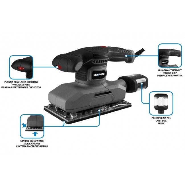 Graphite 59G329 floor polisher/sander