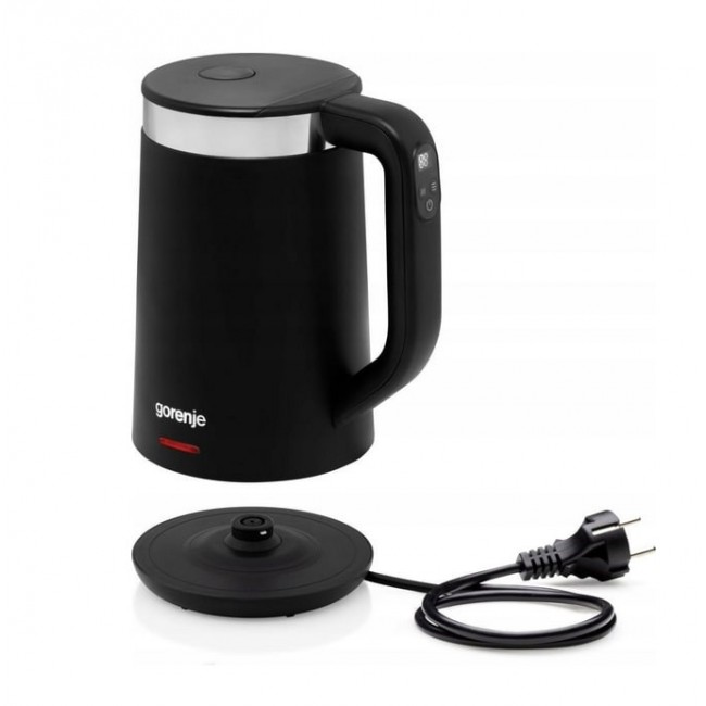 Gorenje K17TRDW electric kettle 1.7 L 2200 W Black