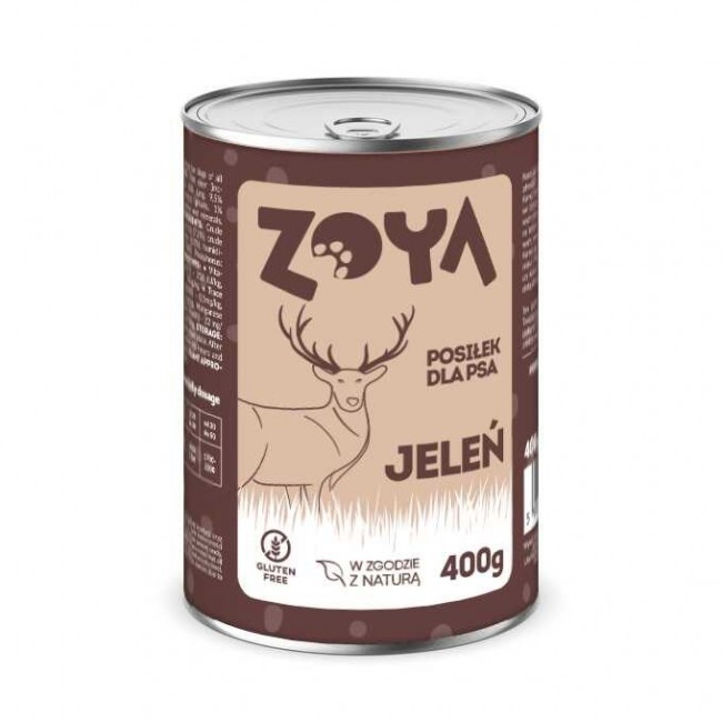 ZOYA Deer - wet dog food - 400g