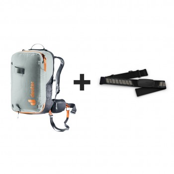 Deuter Alproof Lite 22L - tin/black + Garmin HRM Dual sensor