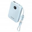 Vention 10000mAh Powerbank 2xUSB-C 1xUSB-A 22.5W, blue