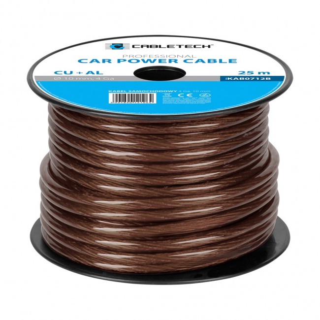 Kabel samochodowy 4Ga OD10mm CU+AL
