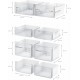 Bosch Serie 4 KFN96VPEA side-by-side refrigerator Freestanding 605 L E Stainless steel