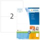 HERMA Labels Premium A4 210x148 mm white paper matt 400 pcs.