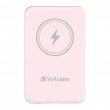Verbatim Charge 'n' Go Magnetic Wireless Power Bank 10000mAh Pink