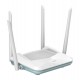 D-Link EAGLE PRO AI AX1500 Smart Router wireless router Gigabit Ethernet Dual-band (2.4 GHz / 5 GHz) White