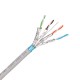 Extralink CAT6A FFTP (F/FTP) INDOOR TWISTED PAIR 100M networking cable