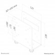 Neomounts nuc/thin client holder Neomounts nuc/thin client holder