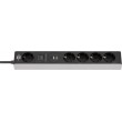 Brennenstuhl 1159780615 power extension 1.5 m 5 AC outlet(s) Indoor Black, Grey Brennenstuhl 1159780615 power extension 1.5 m 5 AC outlet(s) Indoor Black, Grey