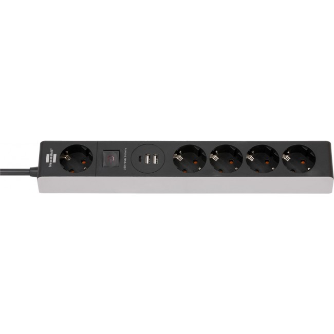 Brennenstuhl 1159780615 power extension 1.5 m 5 AC outlet(s) Indoor Black, Grey Brennenstuhl 1159780615 power extension 1.5 m 5 AC outlet(s) Indoor Black, Grey