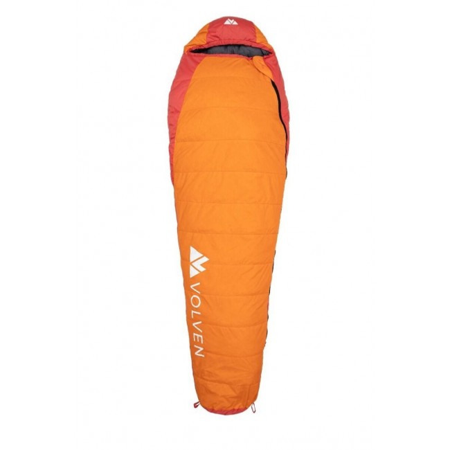 VOLVEN TRAVELLER sleeping bag right - Orange VOLVEN TRAVELLER sleeping bag right - Orange