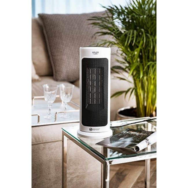 Adler AD 7738 electric space heater Indoor White 2000 W Fan electric space heater
