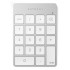 Satechi ALUMINUM RECHARGEABLE BT KEYPAD SILV. GR Numeric Bluetooth Silver