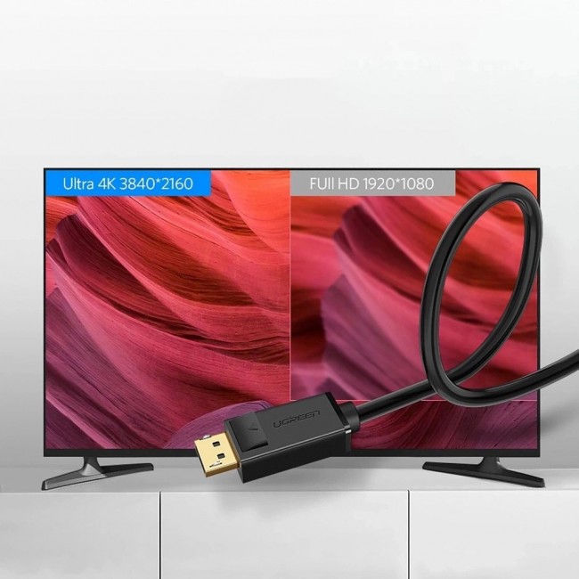 Ugreen 10213 DisplayPort cable 5 m Black