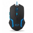 Esperanza EGM205B mouse Right-hand USB Type-A Optical 2400 DPI