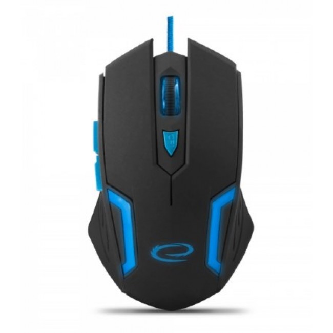 Esperanza EGM205B mouse Right-hand USB Type-A Optical 2400 DPI
