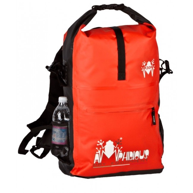 AMPHIBIOUS WATERPROOF BACKPACK OVERLAND 30L RED P/N: ZSF-1030.03 AMPHIBIOUS WATERPROOF BACKPACK OVERLAND 30L RED P/N: ZSF-1030.03