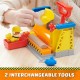 Rubble & Crew, Rubble s Workshop Playset, Construction Toys with Kinetic Build-It Sand & Rubble Action Figure, Kids Toys for Boys & Girls Ages 3+ Rubble & Crew, Rubble s Workshop Playset, Construction Toys with Kinetic Build-It Sand & Rubble Action Figure, Kids Toys for Boys & Girls Ages 3+