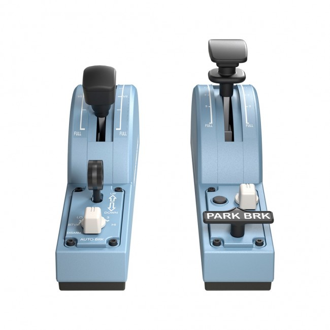 Thrustmaster TCA Quadrant Add-On Airbus Edition Black, Blue Flight Sim PC Thrustmaster TCA Quadrant Add-On Airbus Edition Black, Blue Flight Sim PC