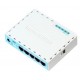 Mikrotik RB750GR3 wired router Gigabit Ethernet Turquoise, White Mikrotik RB750GR3 wired router Gigabit Ethernet Turquoise, White