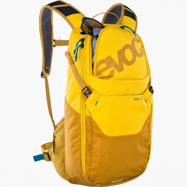EVOC Ride backpack Cycling backpack Brown, Yellow Nylon EVOC Ride backpack Cycling backpack Brown, Yellow Nylon
