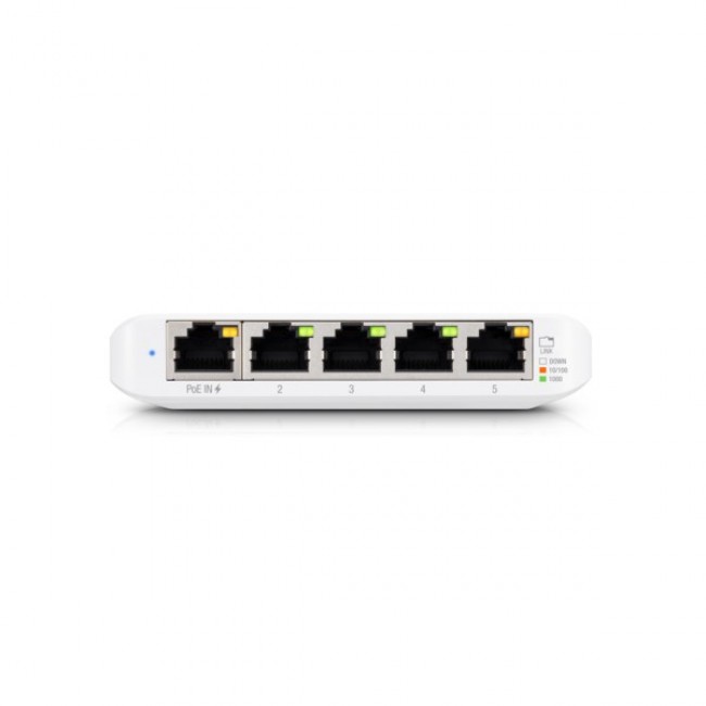Ubiquiti UniFi Switch Flex Mini (3-pack) Managed Gigabit Ethernet (10/100/1000) Power over Ethernet (PoE) White Ubiquiti UniFi Switch Flex Mini (3-pack) Managed Gigabit Ethernet (10/100/1000) Power over Ethernet (PoE) White