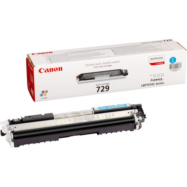 Canon CRG-729 C toner cartridge 1 pc(s) Original Cyan Canon CRG-729 C toner cartridge 1 pc(s) Original Cyan