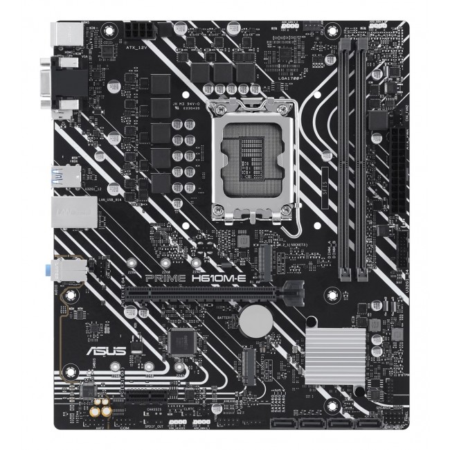 ASUS PRIME H610M-E-CSM Intel H610 LGA 1700 micro ATX ASUS PRIME H610M-E-CSM Intel H610 LGA 1700 micro ATX