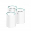 Cudy M1300 3-PACK mesh wi-fi system Dual-band (2.4 GHz / 5 GHz) Wi-Fi 5 (802.11ac) White 2 Internal